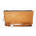 Destiny Leather Wristlet Wallet - British Tan